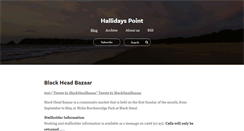 Desktop Screenshot of hallidayspointinfo.com